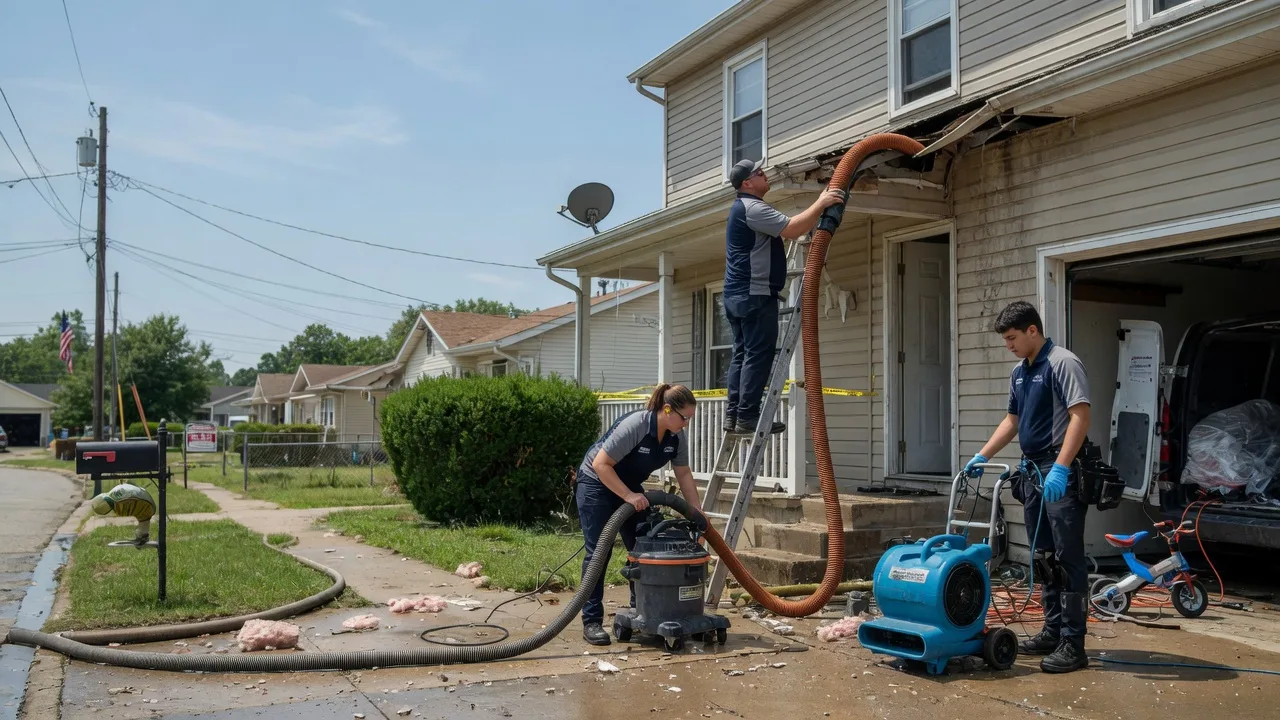 Water Damage Restoration in Salamonia, IN near me